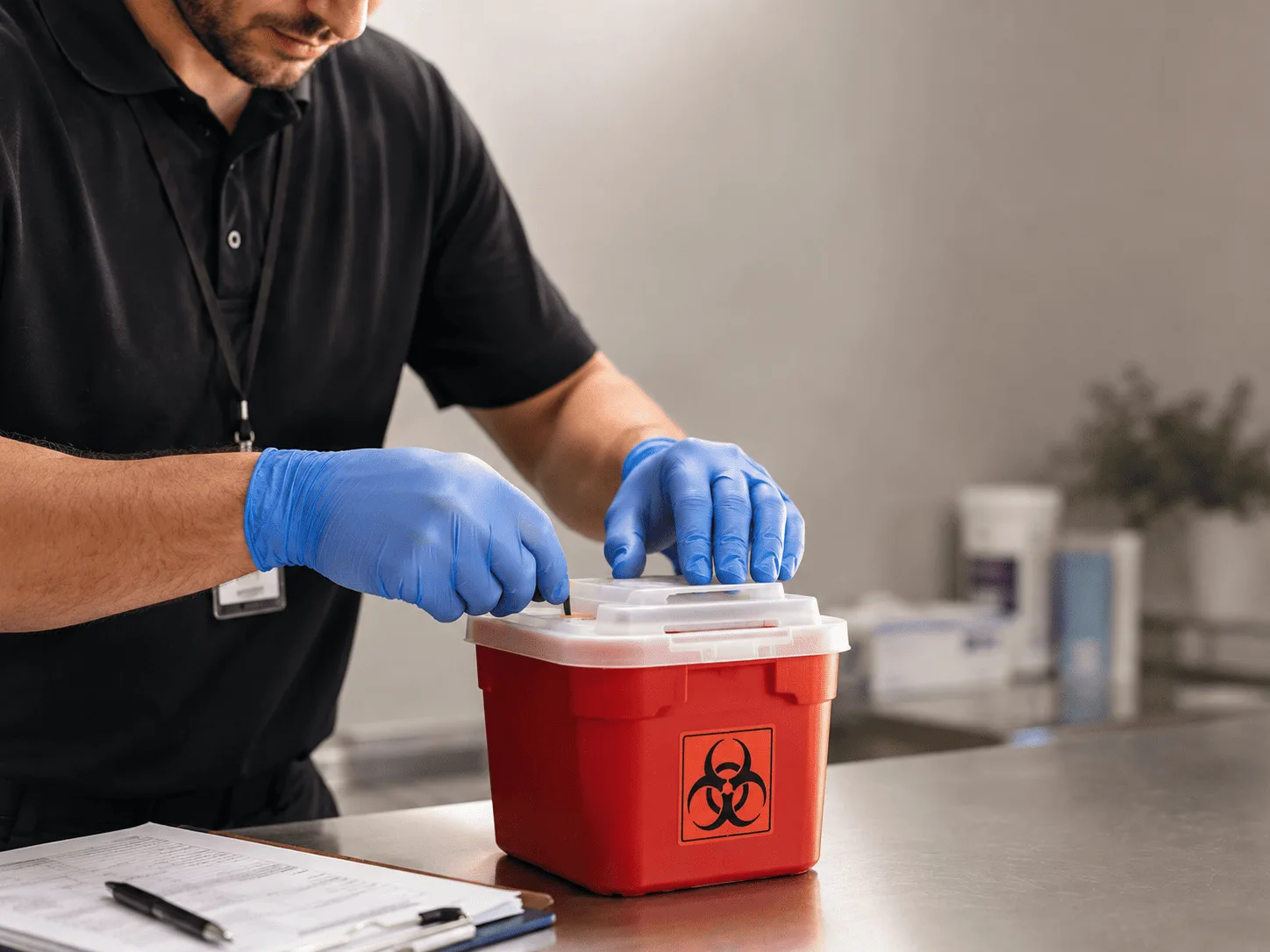 Why choose Sharps Waste Disposal in Flasher, ND